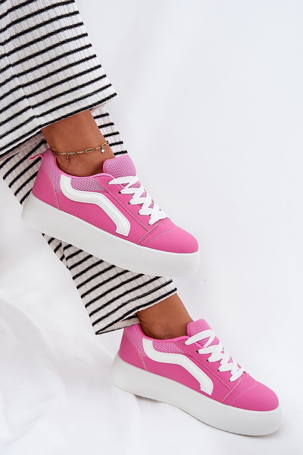   Buty Sportowe Model Tellnira BL606P Fuksja - Step in style 