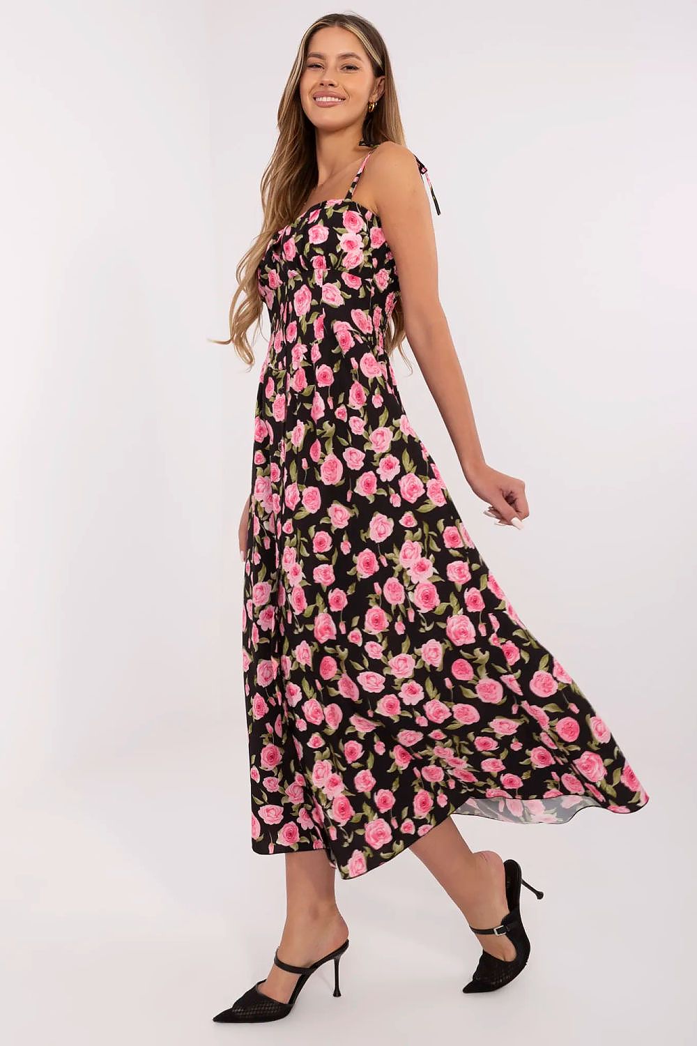  Sukienka Model MI-SK-23817-3.96 Black - Italy Moda 