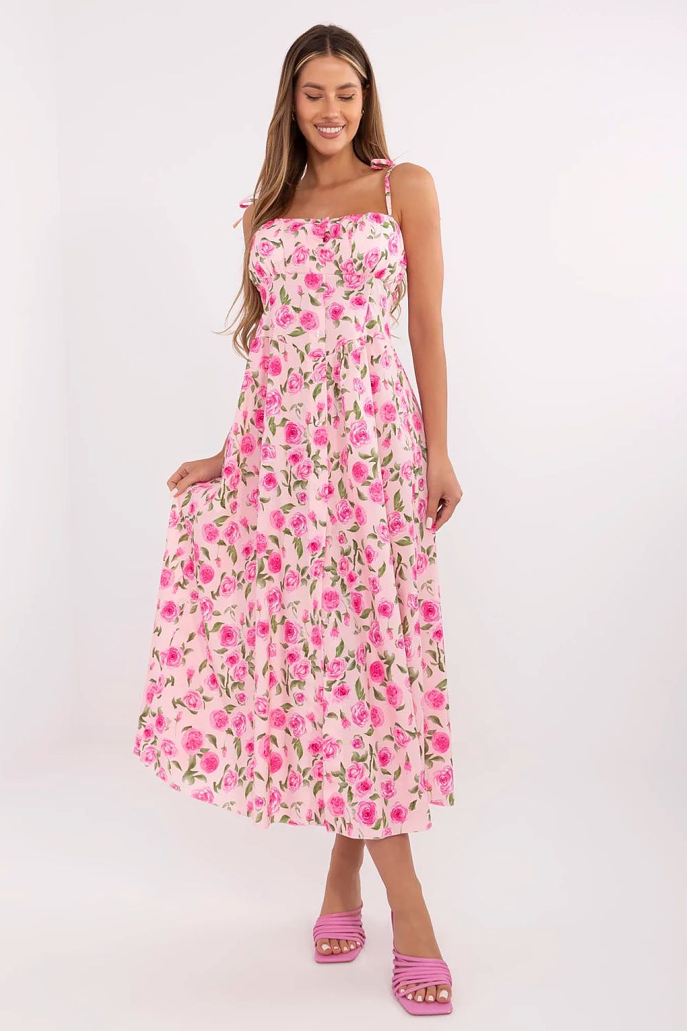  Sukienka Model MI-SK-23817-3.96 Light Pink - Italy Moda 
