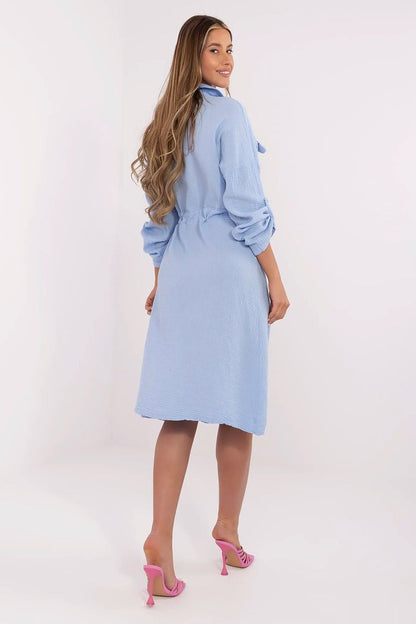  Sukienka Model MI-SK-91166.73 Light Blue - Italy Moda 