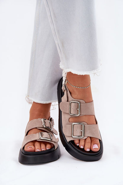  Sandały Model Big Star RR274663 Light Pink - Step in style 