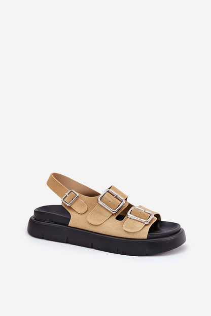  Sandały Model Big Star RR274665 Beige - Step in style 