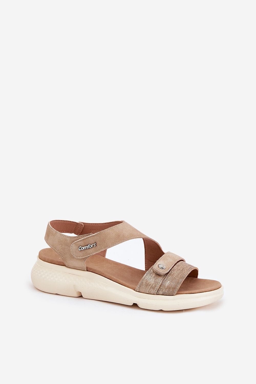  Sandały Model Maroriella 25SD98-8765 Beige - Step in style 