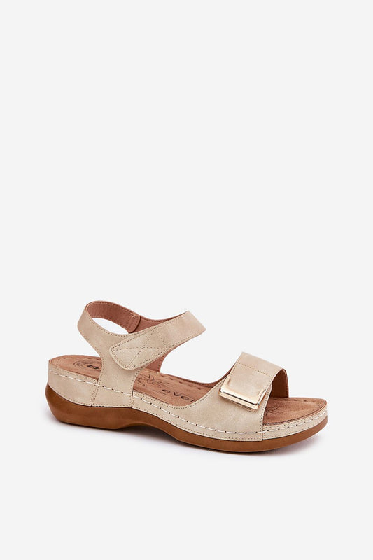  Sandały Model Sadevale 25SD98-8985 Beige - Step in style 