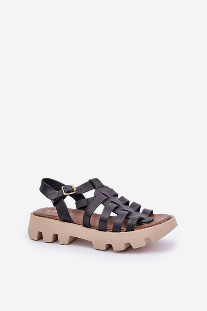  Sandały Model Zazoo 3695 Black - Step in style 