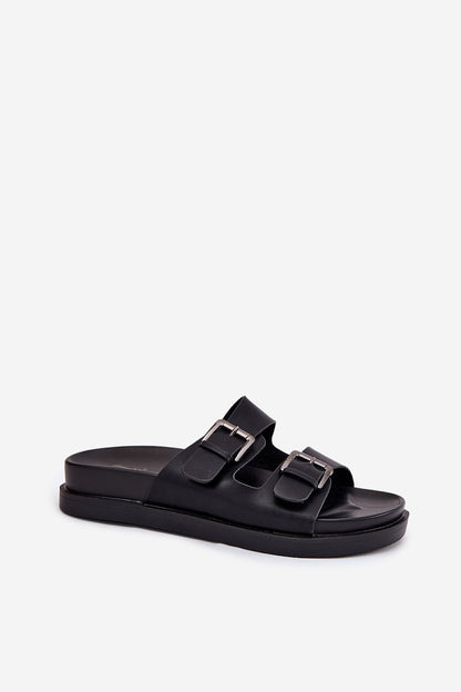  Sandał Klapki Model Sonarea 25SD97-8520 Black - Step in style 