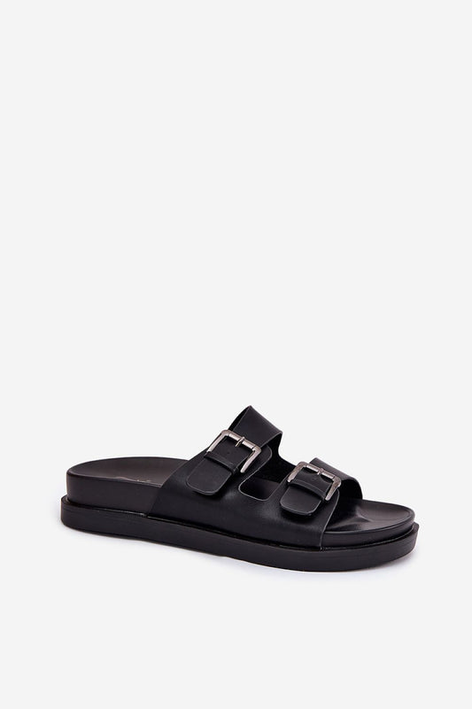  Sandał Klapki Model Sonarea 25SD97-8520 Black - Step in style 