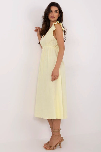  Sukienka Model MI-SK-122126.77 Light Yellow - Italy Moda 