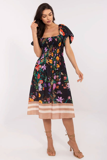  Sukienka Model DHJ-SK-19396.76 Black - Italy Moda 