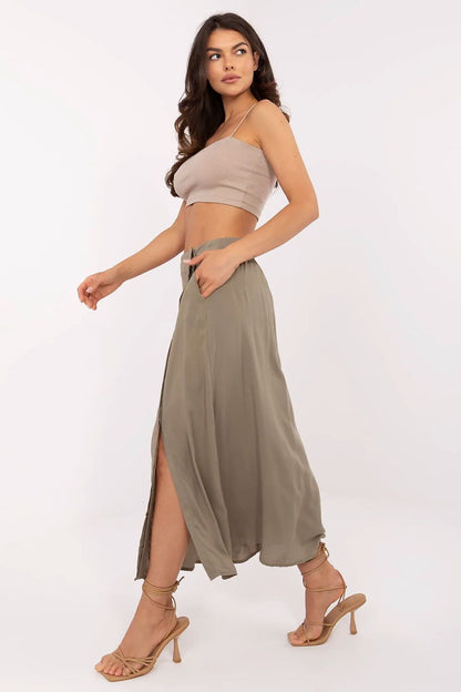  Spódnica Model D73761M50222A Khaki - Fresh Made 