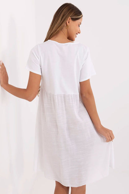  Sukienka Model MO-SK-1005.67 White - Italy Moda 