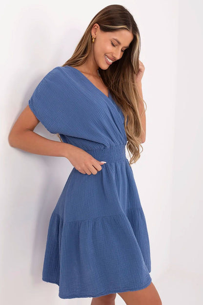  Sukienka Model MI-SK-92160.00 Dark Blue - Italy Moda 