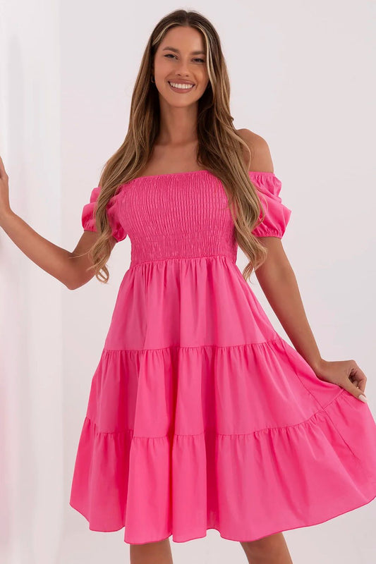  Sukienka Model MI-SK-A2561.89 Dark Pink - Italy Moda 