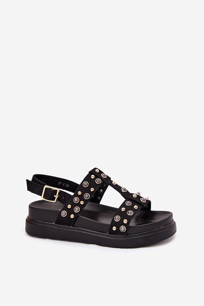  Sandały Mailisa MM-6 Black - Step in style 