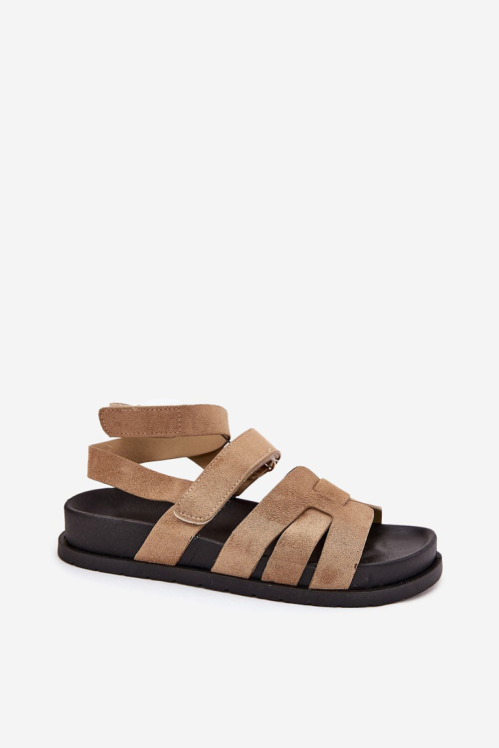  Sandały Model Valpera BJ710 Dark Beige - Step in style 