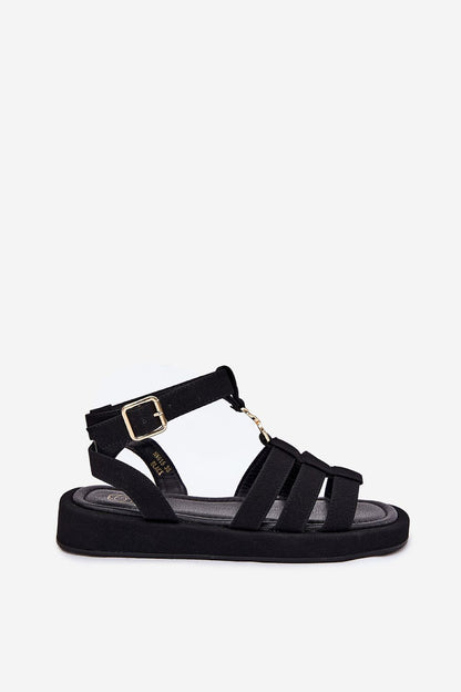  Sandały Model Kartia NN615 Black - Step in style 