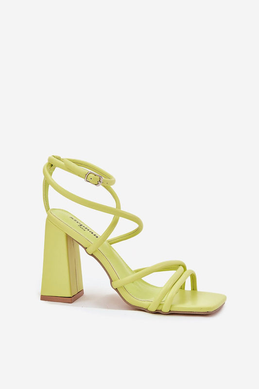  Sandały Model Ciarilora UC-85 Limonka - Step in style 