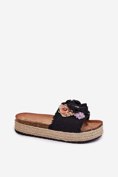  Sandał Klapki Model Zenvanis 5217 Black - Step in style 