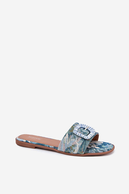  Sandał Klapki Model Clariola G469 Blue - Step in style 