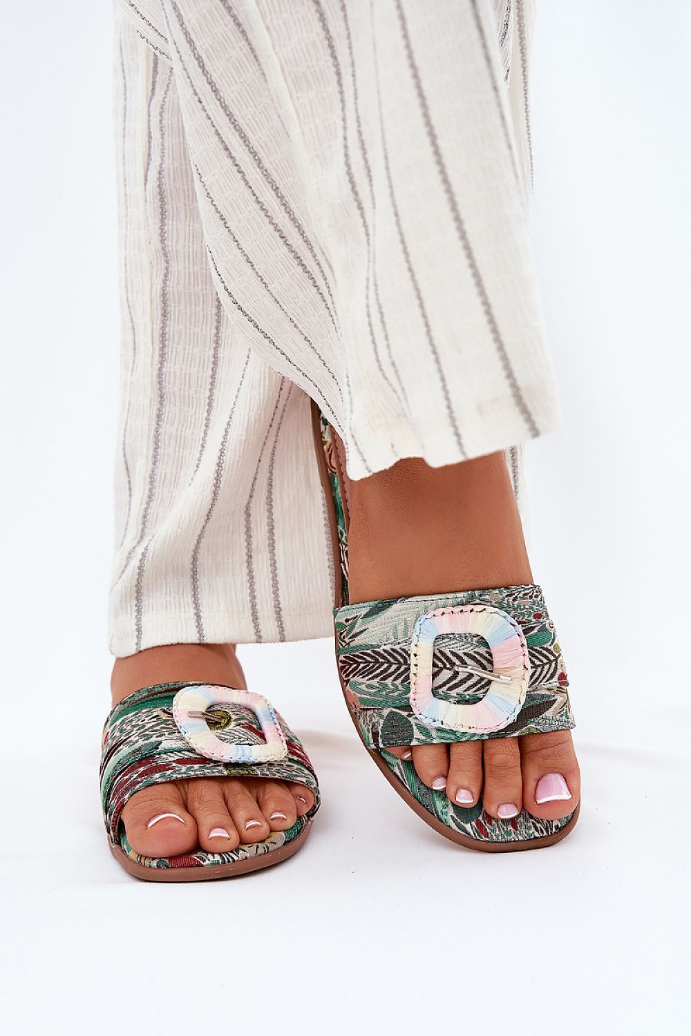  Sandał Klapki Model Clariola G469 Multicolor - Step in style 