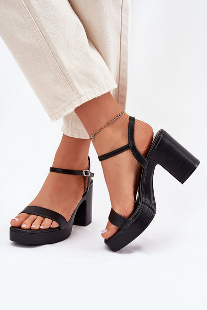  Sandały Modle Lillita 6896 Black - Step in style 