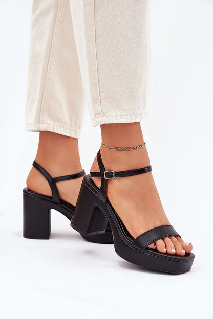  Sandały Modle Lillita 6896 Black - Step in style 