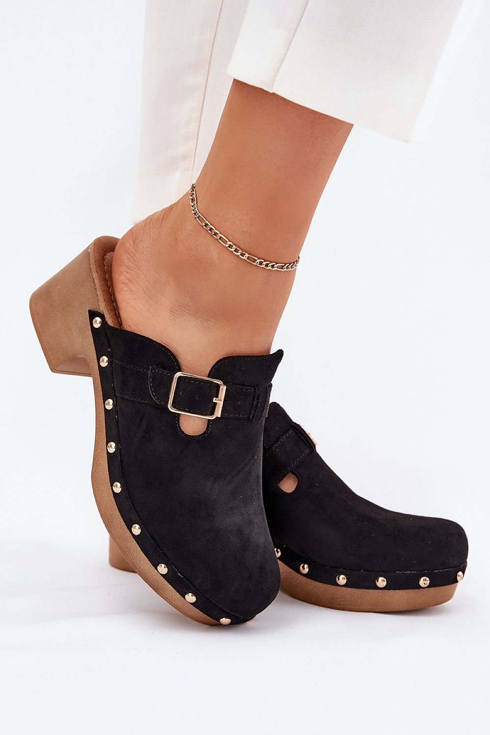  Sandał Klapki Model Veldexina C-394 Black - Step in style 