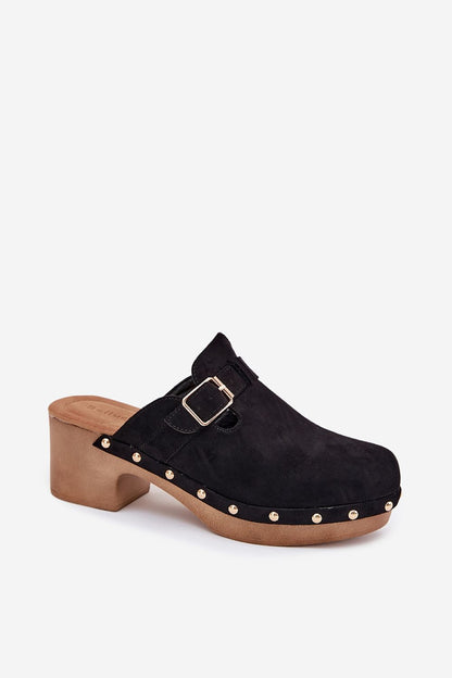  Sandał Klapki Model Veldexina C-394 Black - Step in style 
