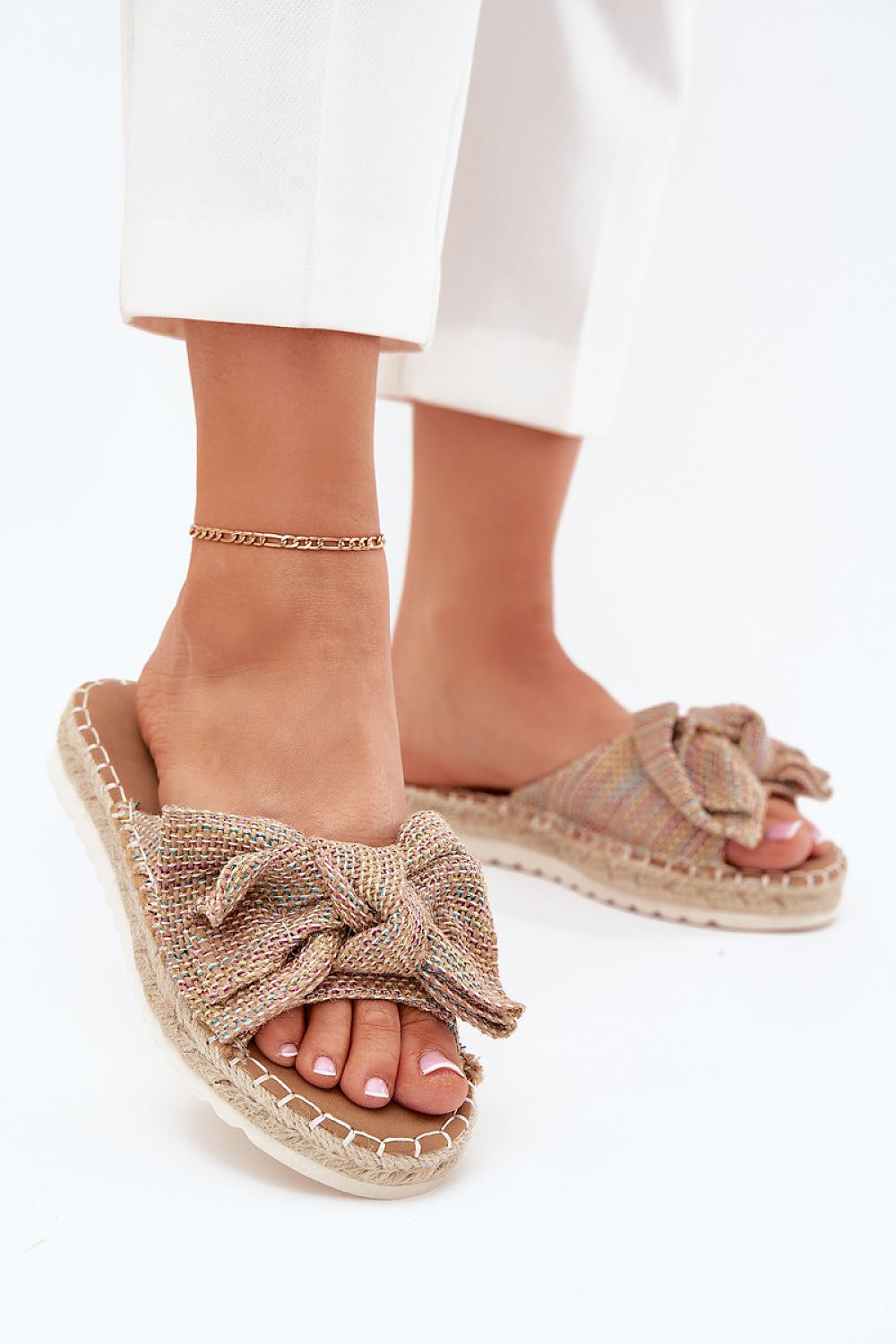  Sandał Klapki Model Alpireda C-639 Multicolor - Step in style 