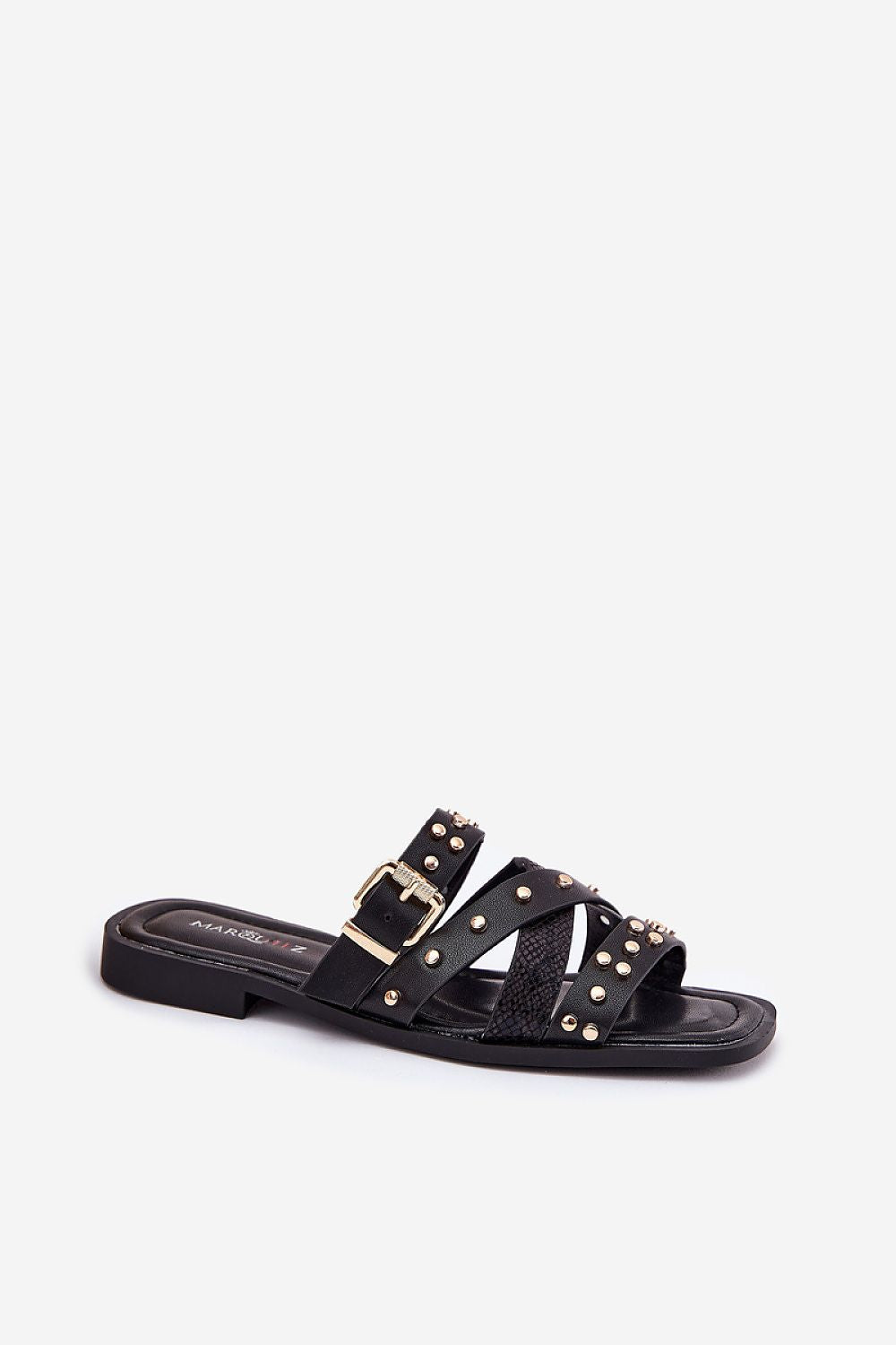  Sandał Klapki Model Manitte 9706 Black - Step in style 