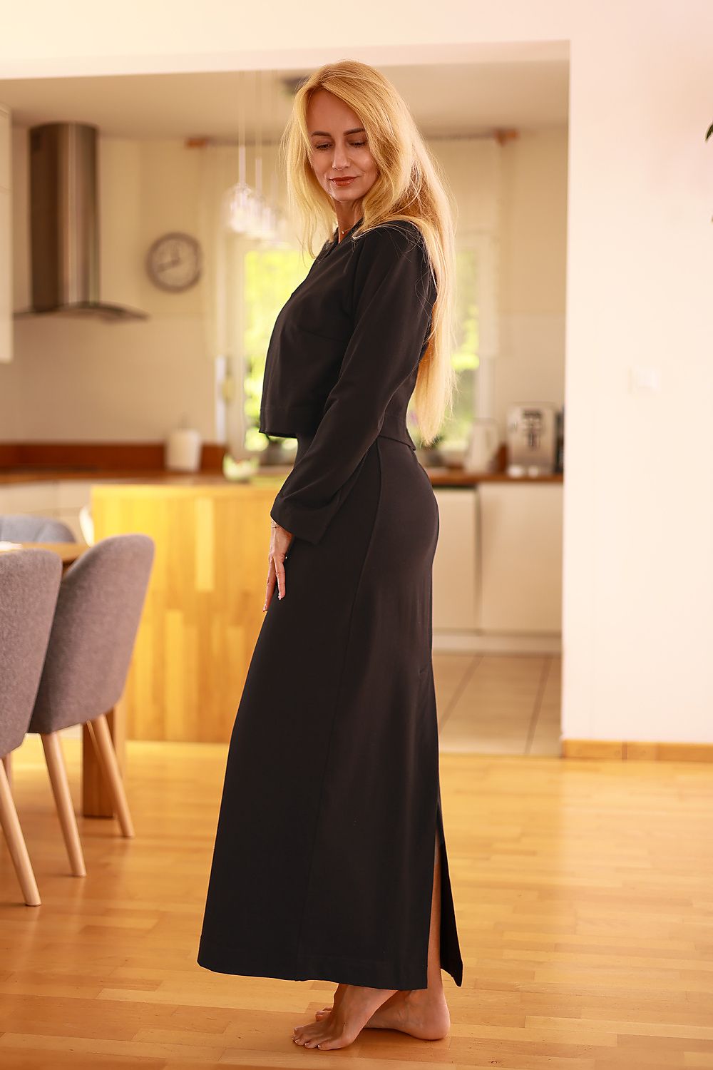  Sukienka Komplet Model Irving Black  - Mirale 