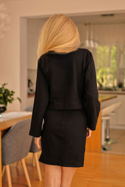  Sukienka Komplet Model Dallas Black  - Mirale 
