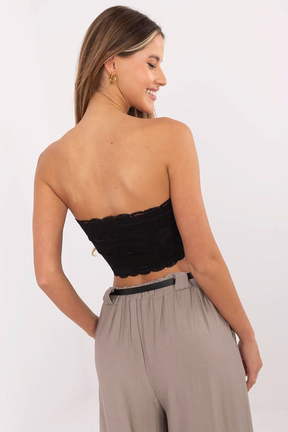  Koszulka Top Model D16048W02497A Black - Sublevel 