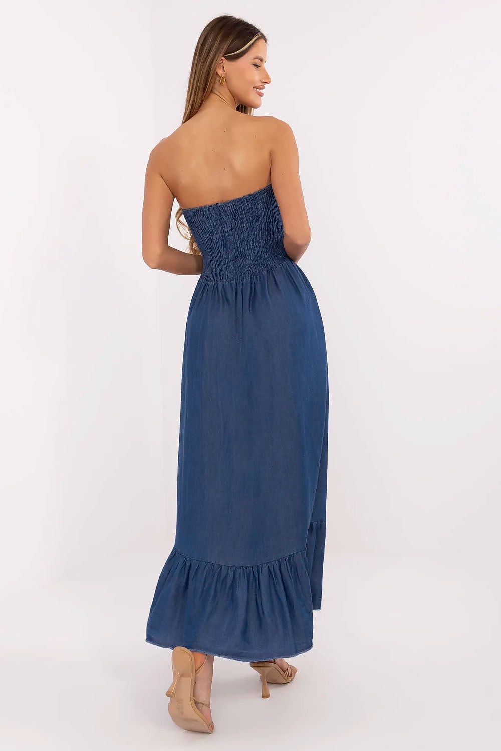  Sukienka Model DHJ-SK-A9051.96 Dark Blue - Italy Moda 