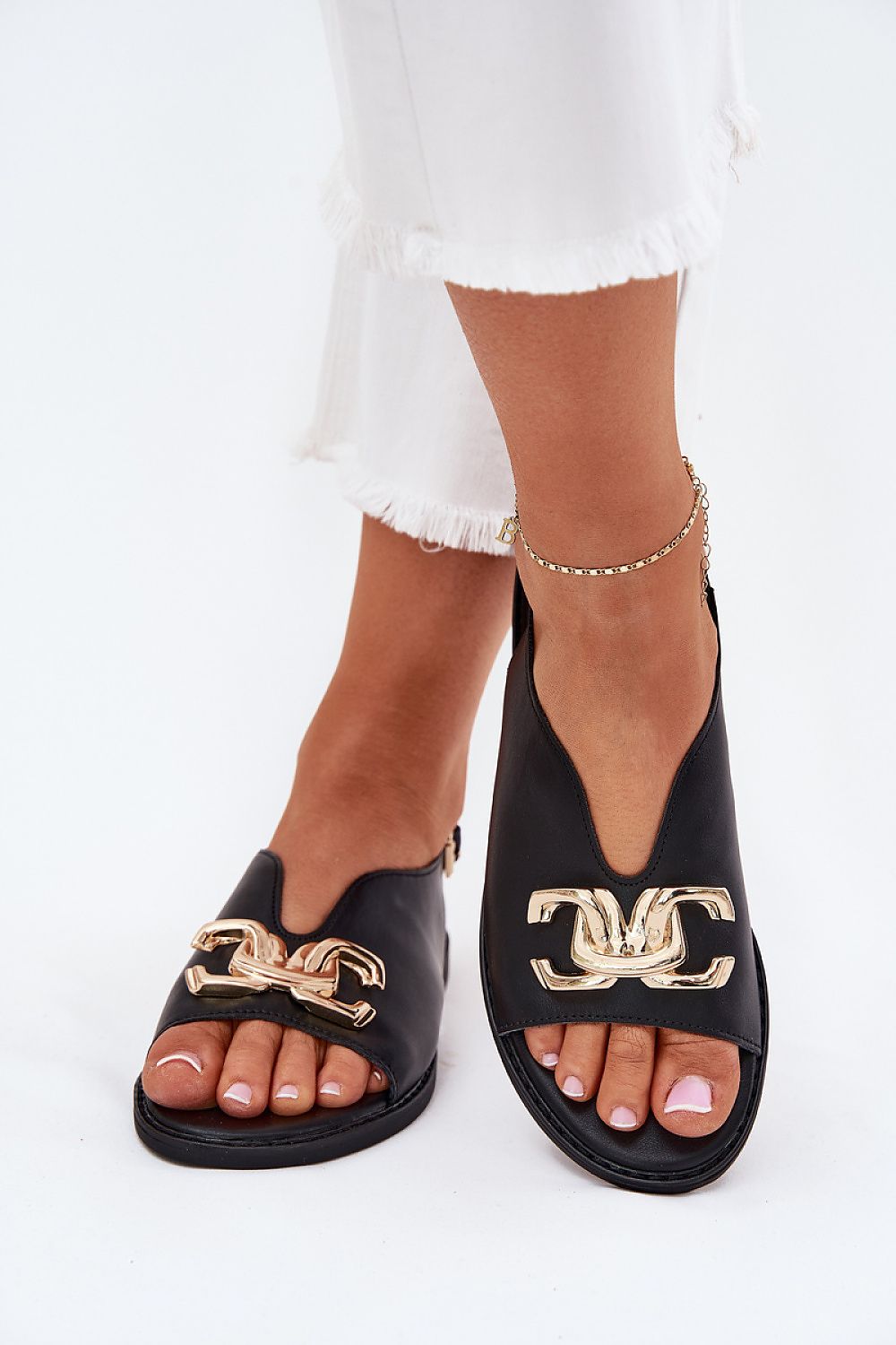  Sandały Model Amelira 25SD35-8775 Black - Step in style 