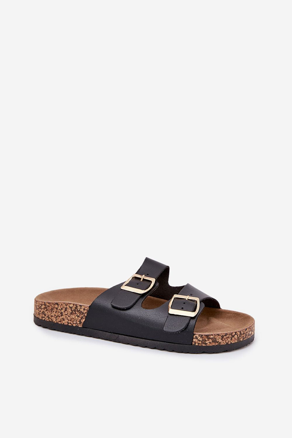  Sandał Klapki Model Iskira 25SD21-8323 Black - Step in style 
