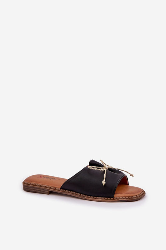  Sandał Klapki Model Deonelis M509 Black - Step in style 