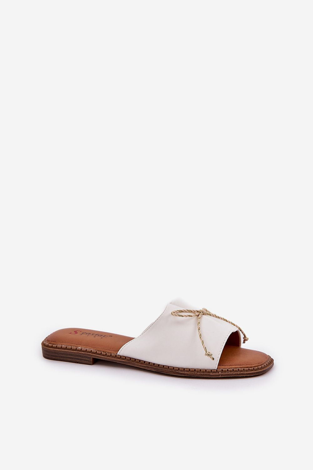  Sandał Klapki Model Deonelis M509 White - Step in style 