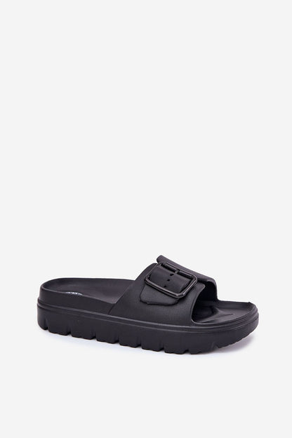  Sandał Klapki Model Viasara 25SD97-8800 Black - Step in style 