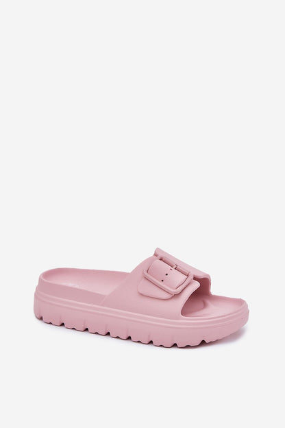  Sandał Klapki Model Viasara 25SD97-8800 Pink - Step in style 