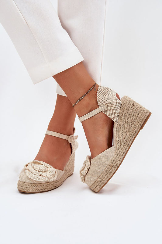  Sandały Model Ismilea C-684 Beige - Step in style 