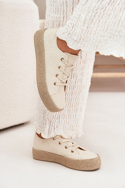   Trampki Model Princa C-668 Beige - Step in style 
