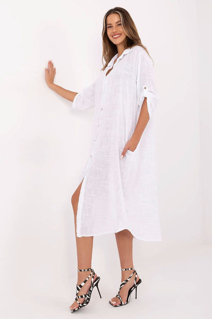  Sukienka Model TW-SK-BI-24135.81 White - Och Bella 