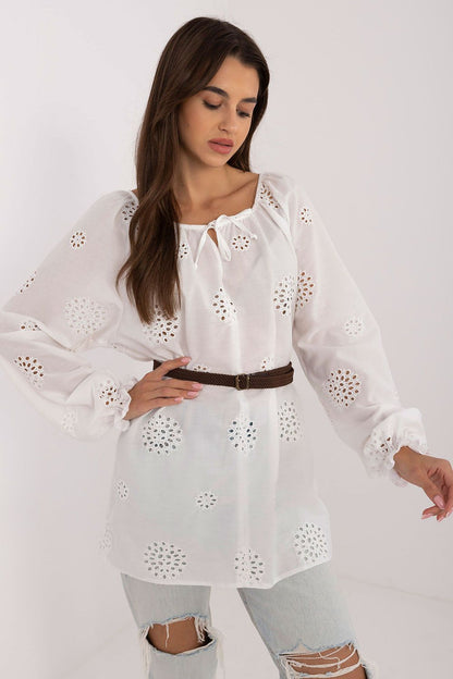   Bluzka Model LK-BZ-509747.80 White - Lakerta 