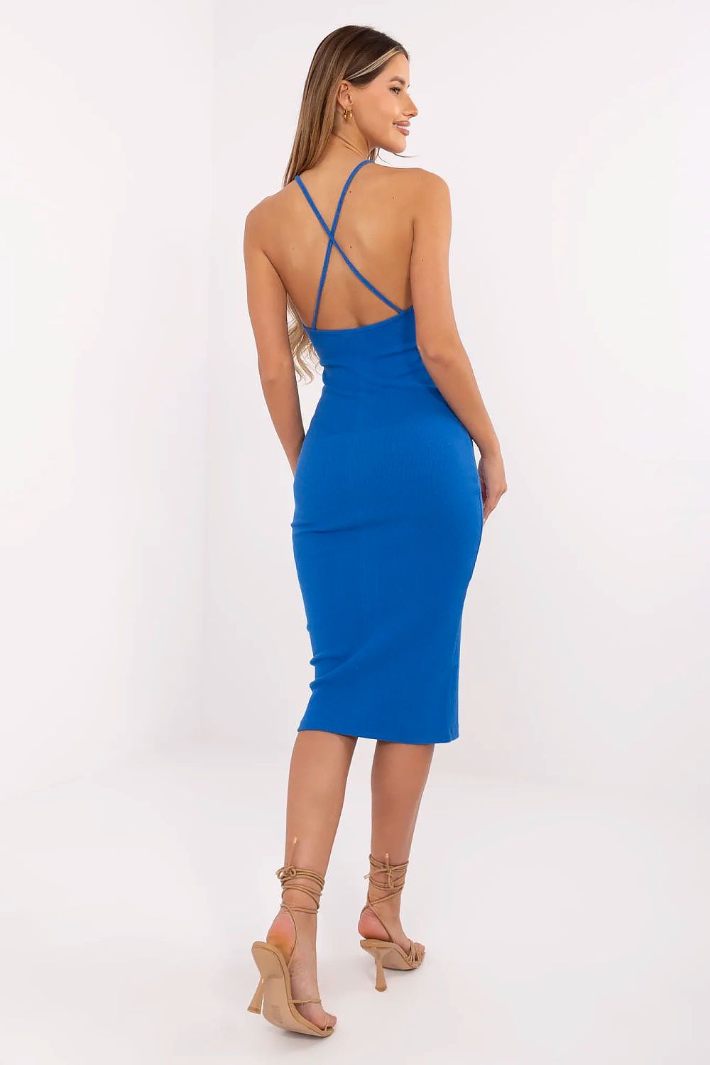  Sukienka Model RV-SK-7562.20X Dark Blue - Rue Paris 