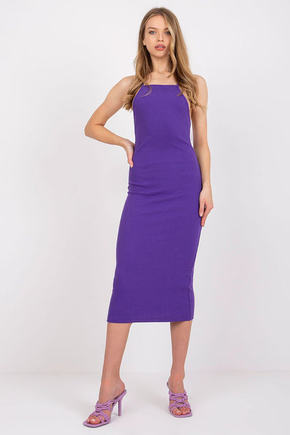  Sukienka Model RV-SK-7562.20X Dark Violet - Rue Paris 