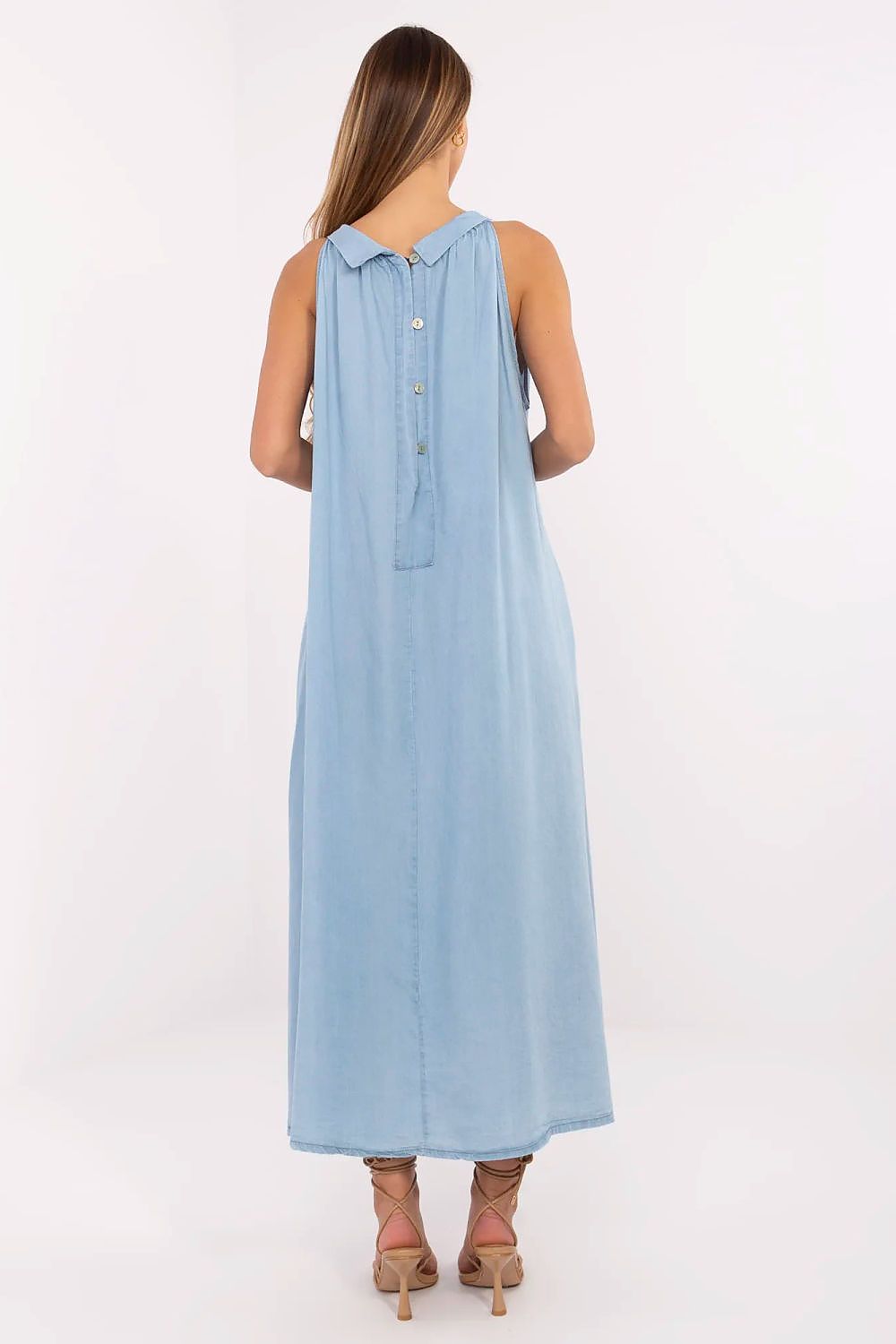  Sukienka Model DHJ-SK-A7969.89 Blue - Italy Moda 