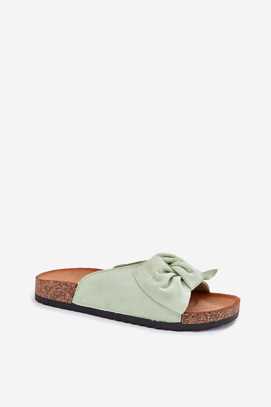  Sandał Klapki Model Seressa WD293 Mint - Step in style 