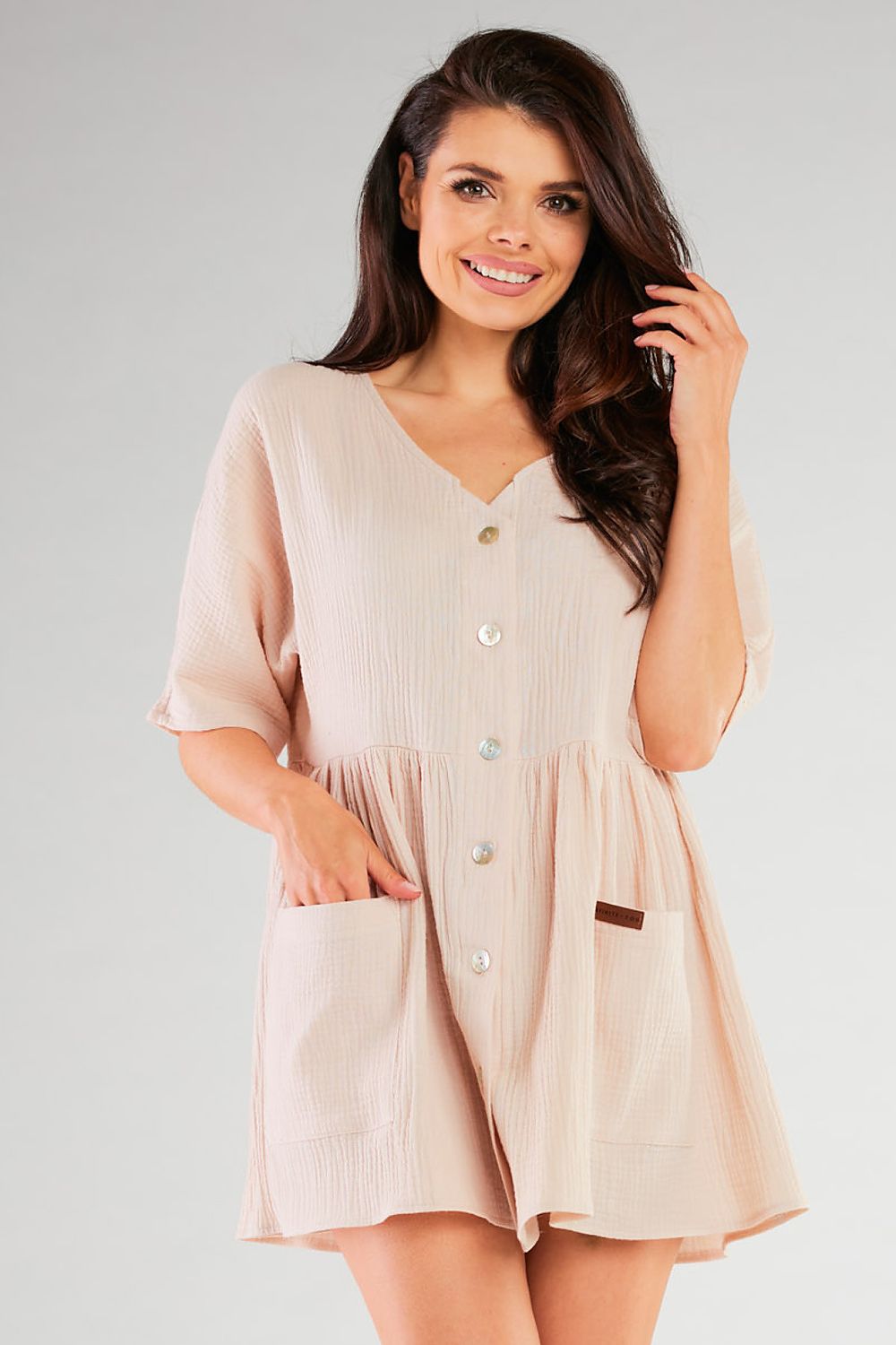 Sukienka Model M258 Beige - Infinite You 