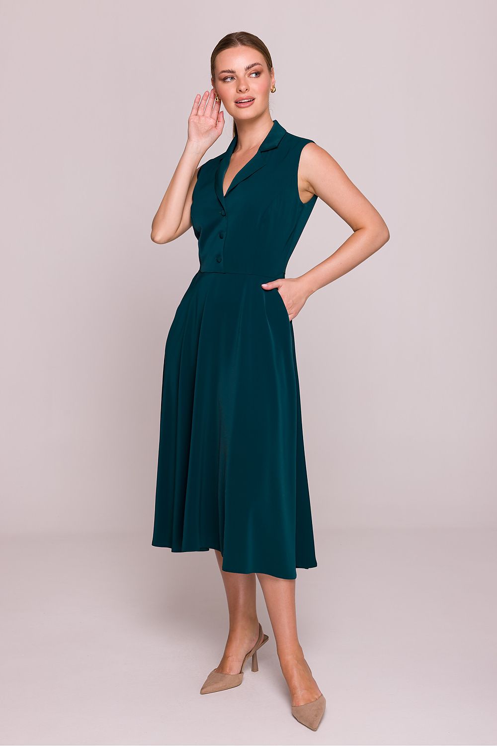   Sukienka Model S409 Green - Stylove 